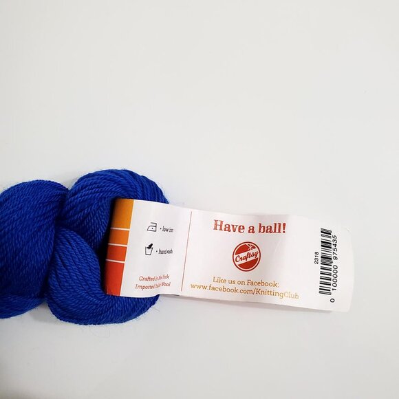 Artyarns Milano Yarn Fine Merino Wool 2318 Blue 48g 233m - Picture 3 of 8